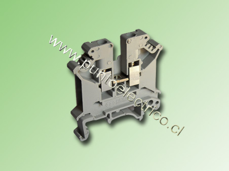 BORNE DE CONEXION 6.0mm2 COLOR GRIS - PE200007