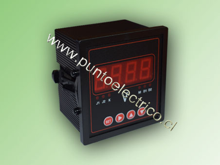 VOLMETRO DIGITAL 0-500 VAC. 1 FASE 72x72mm - PE150512