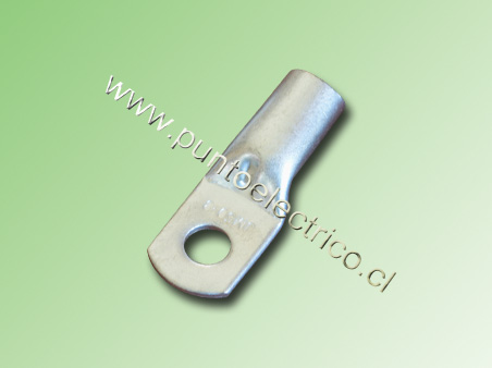 TERMINAL DESNUDO 50mm2 (1/0AWG) PERF. 8mm. Ø  PE130248