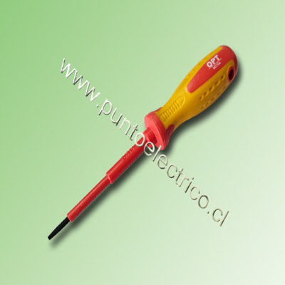 DESTORNILLADOR AISLACION 1000V PALETA 4 MM