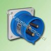 ENCHUFE MACHO EMBUTIDO 2P+T 32Amp. 220VAC. IP44